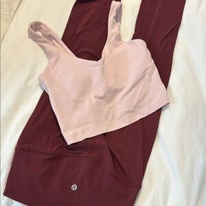 Lululemon Align Tank in Soft Pink- Perfect a Valentine’s set